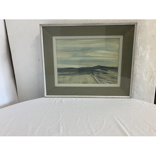 37 - Irish landscape scene,
Oil on board,
Framed at Taylor's Gallery, Dublin,
42cm x 55cm.