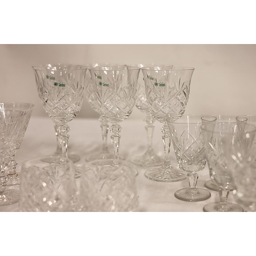 6 - A lot of glassware - Waterford & Galway.