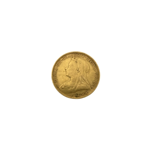 180 - A Victorian gold full sovereign, 1893.