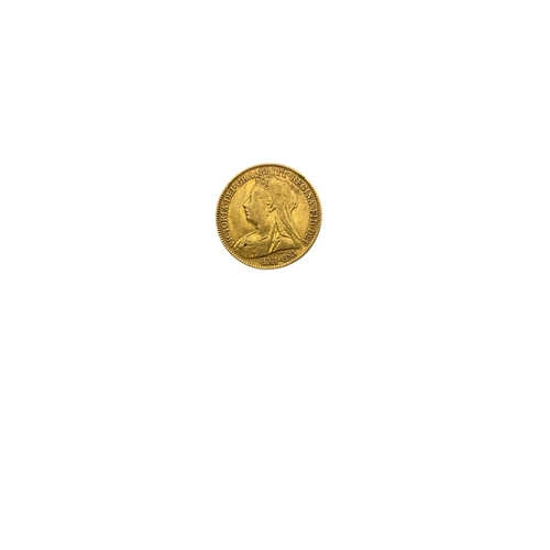 181 - Victorian gold half sovereign 1897.