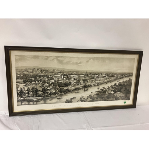 2 - Cork interest - A good large framed view of the Greater Cork International Exhibition 1903 by Guy, C... 