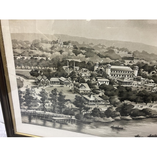 2 - Cork interest - A good large framed view of the Greater Cork International Exhibition 1903 by Guy, C... 