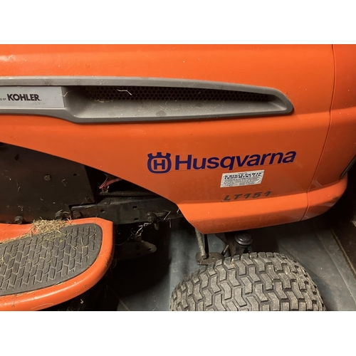 223 - Husqvarna LT151 ride on lawnmower.