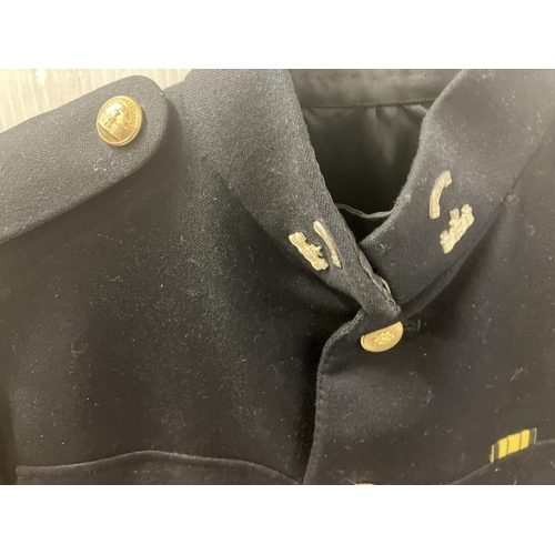 275 - Navy military uniform jacket with gilt buttons. (Royal Inniskilling)