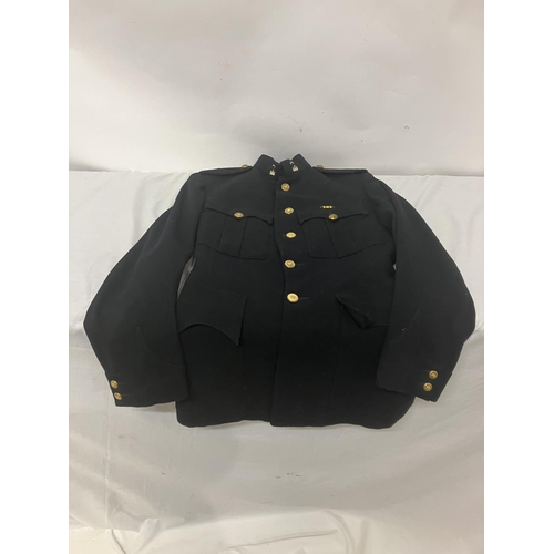 275 - Navy military uniform jacket with gilt buttons. (Royal Inniskilling)