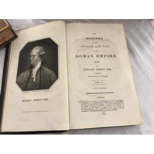 354 - Edward Gibbon - The History of the Decline and Fall of the Roman Empire, complete in 12 vols, London... 