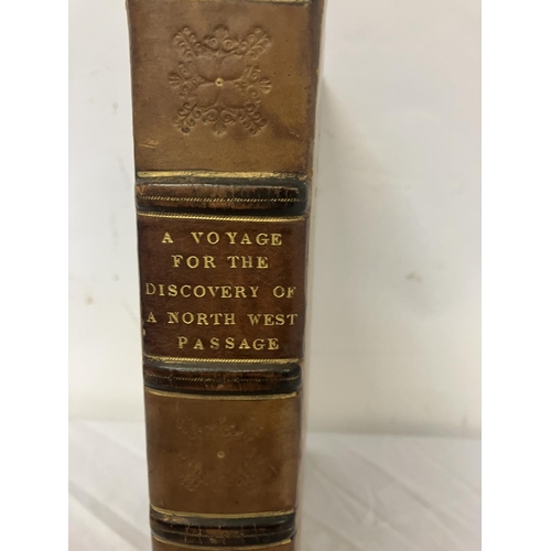 357 - Journal of a Voyage for the discovery of a North/West Passage from the Atlantic to the Pacific, perf... 