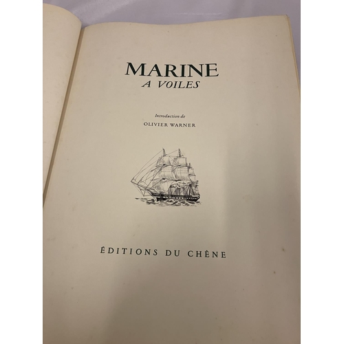 369 - A folio of marine prints.