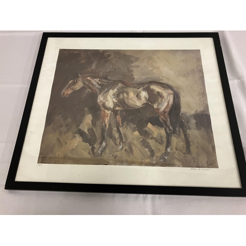 413 - Basil Blackshaw 1932-2016,
The Chaser,
Limited edition print,
Signed.