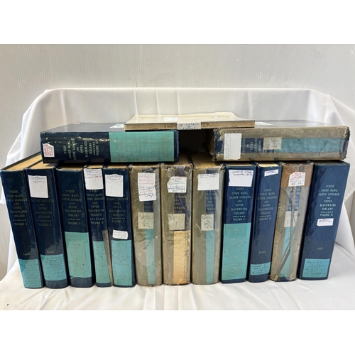 101 - Index and 14 volumes of Dr Caseys, 