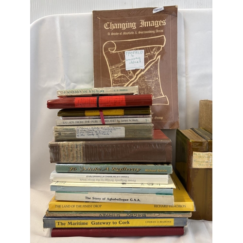 103 - Quantity of books and pamphlets, Cork and other interest.