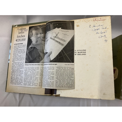 107 - Michael Collins and the Making of a New Ireland by Piaras Beaslai, Vols. I & II, 1926.
