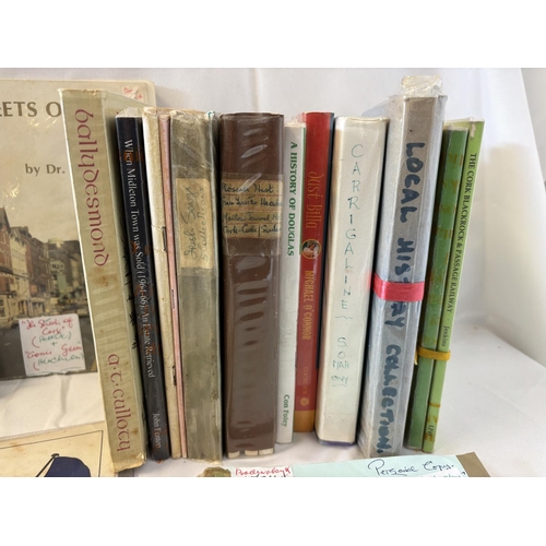 114 - Quantity of books and pamphlets - Cork interest. (see photos)