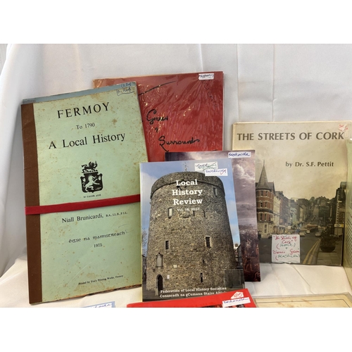 114 - Quantity of books and pamphlets - Cork interest. (see photos)