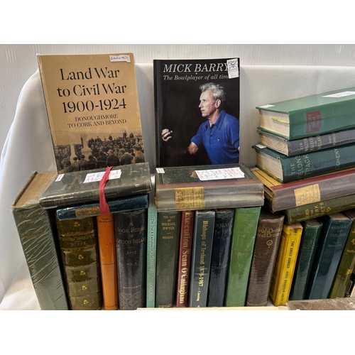 121 - Large quantity of books - Irish interest. (see photos)