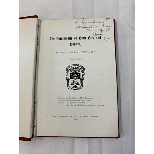 126 - George Webster, DD - A Memoir by Alfred G. Dann, 1892 together with The Dominicans of Cork City and ... 