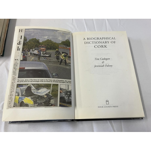 133 - Cork and Old Photographs; Stone Mad; Guide to Irish Surnames; A simple Guide to Irish Genealogy and ... 