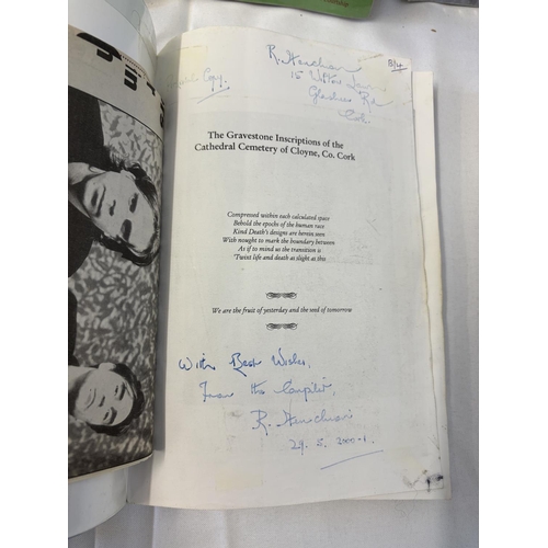 141 - The Gravestone Inscriptions of the Cathedral Cemetery of Cloyne. Co.Cork (2) and others. (6)