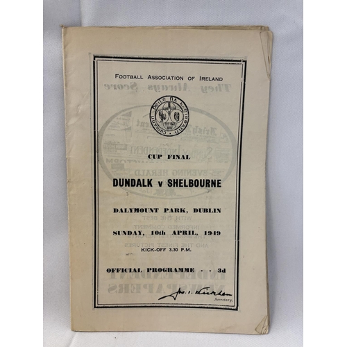 148 - A quantity of Football programmes from the 1940's & 1950's. (see photos)