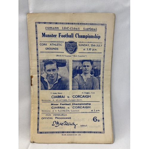 148 - A quantity of Football programmes from the 1940's & 1950's. (see photos)