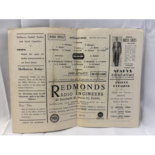 148 - A quantity of Football programmes from the 1940's & 1950's. (see photos)