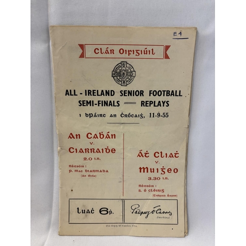 148 - A quantity of Football programmes from the 1940's & 1950's. (see photos)