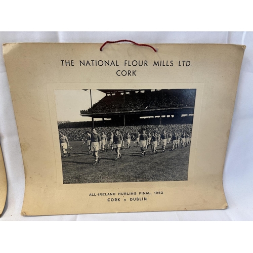 161 - Four interesting old photos, Cork Hurling teams.