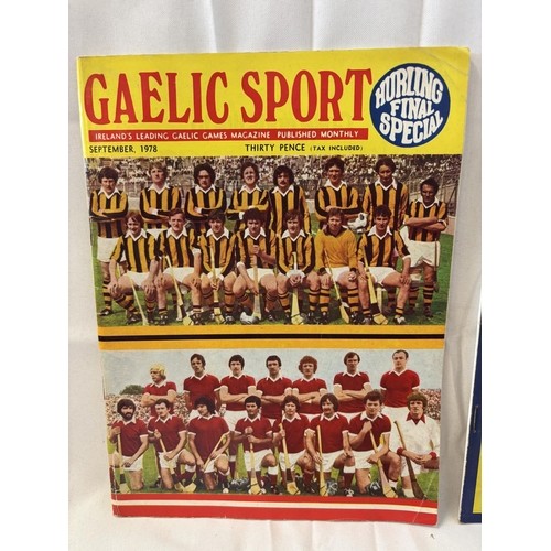 166 - Five Daily Sport magazines - 1970's, see photos.