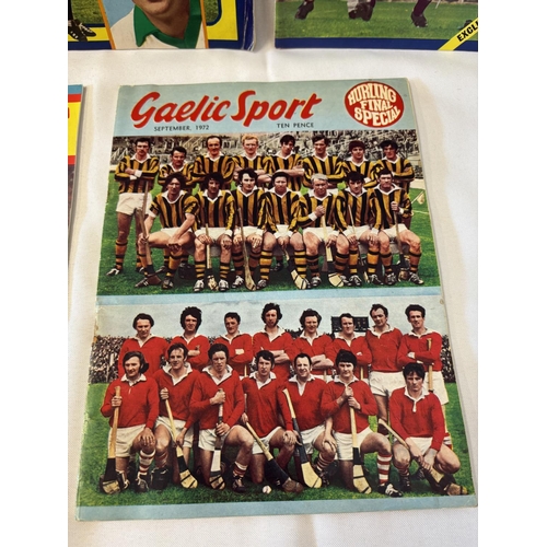 166 - Five Daily Sport magazines - 1970's, see photos.