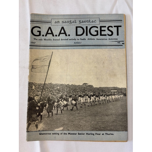 167 - Various reports and magazines including 1963 Irish Derby Race card - see photos.