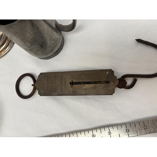 277 - Boxed lot of items  including silver top jar, etc.