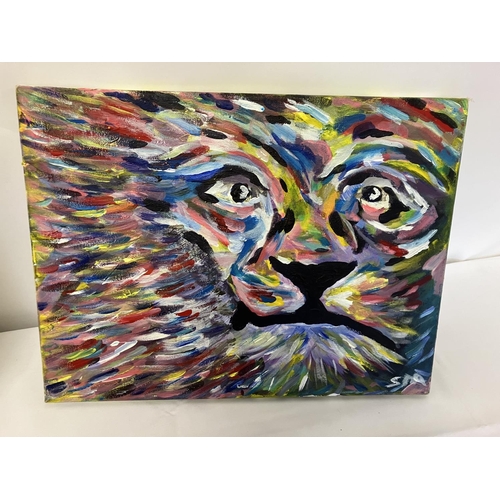 318 - Shane Mooney,
Two small oils on canvas,
Unframed.