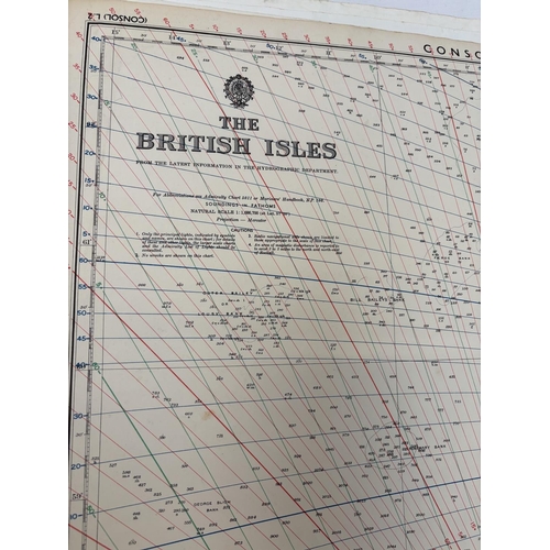 321 - Large quantity of marine charts - English Coast and Channel Islands.