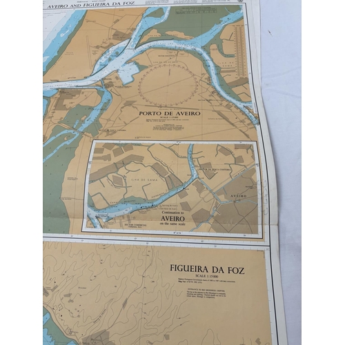 323 - Quantity of sailing charts - Spain & Portugal.