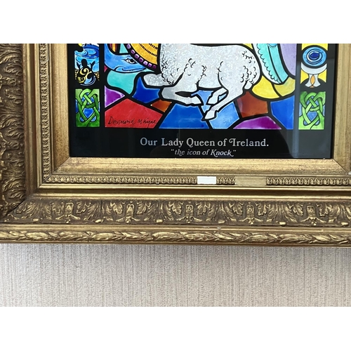 333 - Desmond M. Kyne, Our Lady Queen of Ireland, The Icon of Knock, Limited edition 68 of 500. Signed.