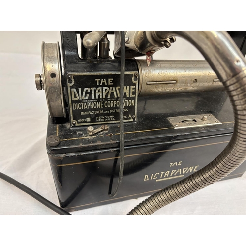 78 - Thomas Edison phonograph and an interesting old dictaphone.