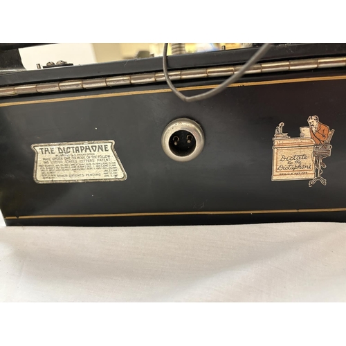 78 - Thomas Edison phonograph and an interesting old dictaphone.