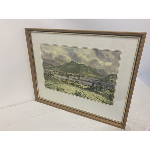 114 - Sean O'Connor 1909 - 1992,
Scene at Aghadoe, Killarney,
Watercolour,
Signed & dated 1986,
33cm x 50c... 