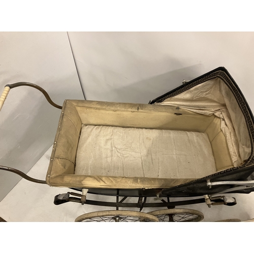 12 - Two old Royal prams.