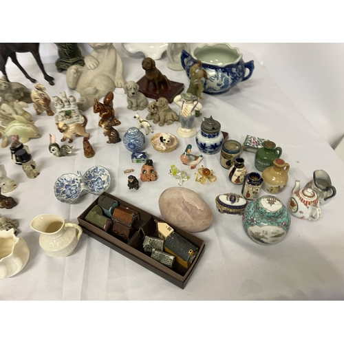 59 - Lot of china ware - Stephen Pearse plaque, etc. AF