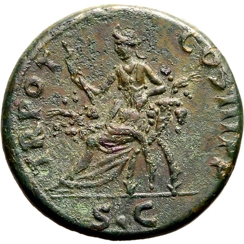 117 - About Extremely Fine; minor roughness to rev., otherwise a tremendous example | ROMAN EMPIRE. Trajan... 