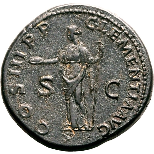 166 - About Extremely Fine; minor areas of roughness, otherwise a terrific example | ROMAN EMPIRE. Hadrian... 