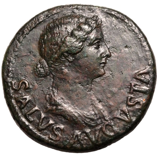 21 - About Extremely Fine; smoothed, a fine portrait of Livia | ROMAN EMPIRE. Livia (mother of Tiberius).... 