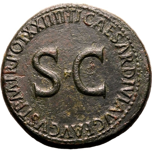 22 - Extremely Fine; minor smoothing and tooling, attractive, glossy patina | ROMAN EMPIRE. Julia Augusta... 