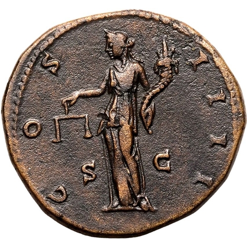 221 - Good Very Fine; boasting a beautiful brown patina, which helps accentuate the devices | ROMAN EMPIRE... 