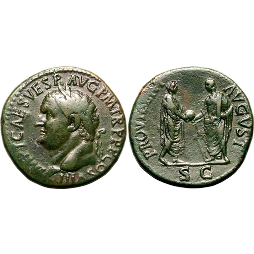 91 - About Good Very Fine; featuring a splendid green patina and an expressive portrait | ROMAN EMPIRE. T... 