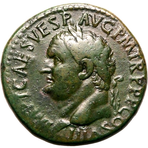 91 - About Good Very Fine; featuring a splendid green patina and an expressive portrait | ROMAN EMPIRE. T... 