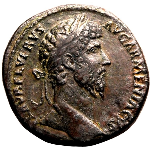Good Very Fine; smoothed and tooled | ROMAN EMPIRE. Lucius Verus ...