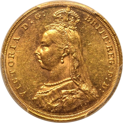 30 - AUSTRALIA. Victoria, 1837-1901. Gold sovereign, 1889 M. Melbourne. First Legend. Jubilee bust left, ... 