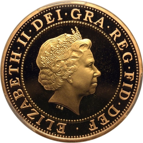 109 - UNITED KINGDOM. Elizabeth II, 1952-2022. Gold 2 pounds, 1999. Royal Mint. Proof. Celebrating the 199... 